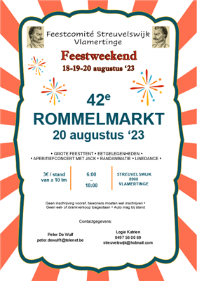 Streuvelswijk Rommelmarkt 