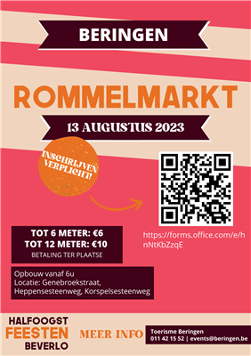 Rommelmarkt Halfoogstfeesten Beverlo