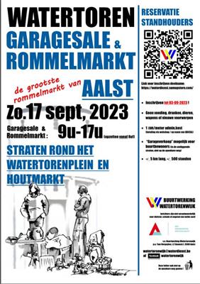 Rommelmarkt Watertorenwijk Aalst