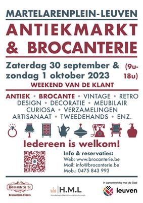 2-daagse Antiekmarkt & Brocanterie - Leuven (Herfst editie)