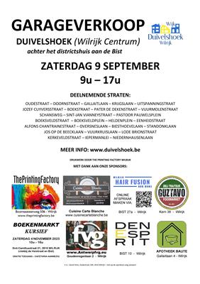 Garageverkoop Duivelshoek Wilrijk