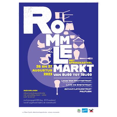Rommelmarkt Louis Van Houttestraat 