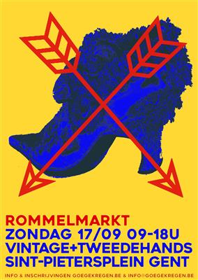 Vintage + tweedehandsmarkt op het Sint-Pietersplein