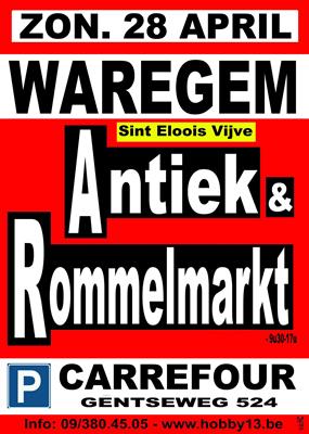 Antiek & Rommelmarkt te Waregem