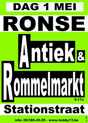 Antie & Rommelmarkt te Ronse