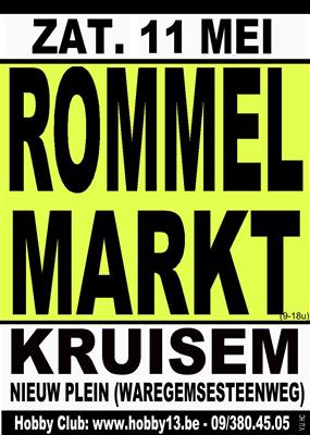 Antie & Rommelmarkt te Kruisem.