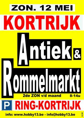 Antiek & Rommelmarkt te Kortrijk