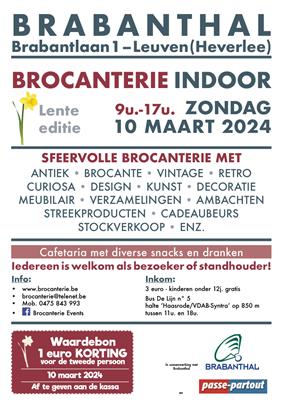 Brocanterie Indoor (Lente editie) Leuven