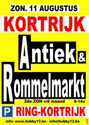 Antiek & Rommelmarkt te Kortrijk