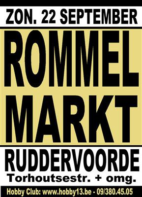 Antie & Rommelmarkt te Ruddervoorde