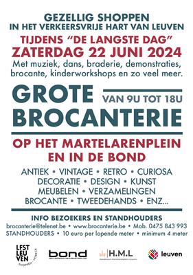 Grote Brocanterie "De Langste Dag" - Leuven