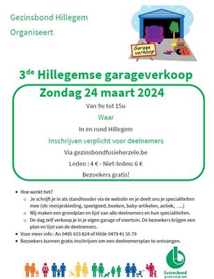 Grote garageverkoop - 50 garages 