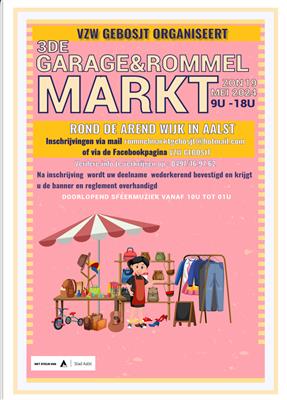 Garage en rommelmarkt 3 de editie 