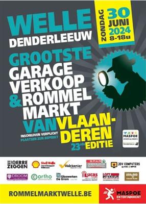 Rommelmarkt Welle - Grootste Garageverkoop en Rommelmarkt van Vlaanderen