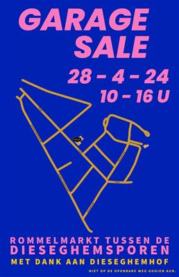 Rommelmarkt Tussen de Dieseghemsporen