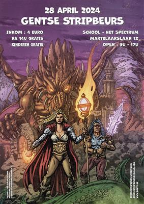 Gentse Stripbeurs - tweedehands stripmarkt