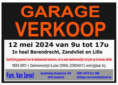 Groot aantal winkeltjes voor één dag in de Antwerpse Polder!