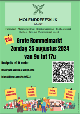 Grote Rommelmarkt in 6 straten!