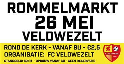 Straatrommelmarkt te Veldwezelt