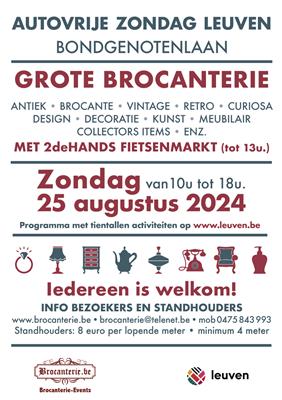 Grote Brocanterie t.g.v. Autovrije Zondag - Leuven
