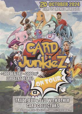 Card JunkieZ - Beurs voor Pokémon kaarten, Lorcana, Yu-Gi-Oh, MTG, ..