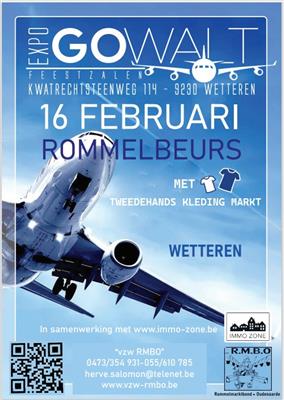 WETTERSE Rommelbeurs met themamarkt "tweedehands kledij"