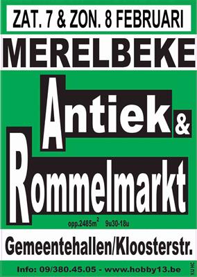 Antiek & Rommelmarkt te Merelbeke