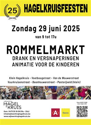 25ste Hagelkruisfeesten met rommelmarkt