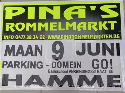 PINA'S JAARLIJKSE ROMMELMARKTEN HAMME ( BIJ ST-NIKLAAS )