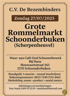 Rommelmarkt Schoonderbuken