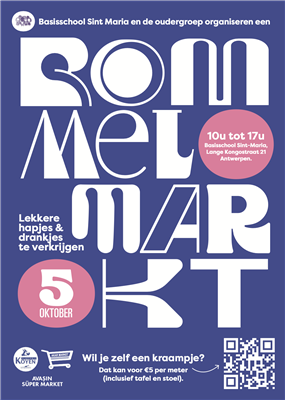 Sfeervolle rommelmarkt in unieke Kloostertuin (Borgerhout)