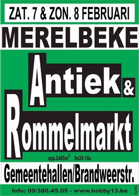 Antiek & Rommelmarkt te Merelbeke