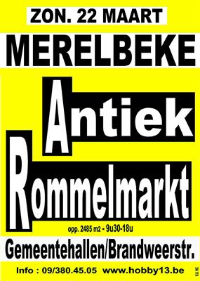 Antiek & Rommelmarkt te Merelbeke