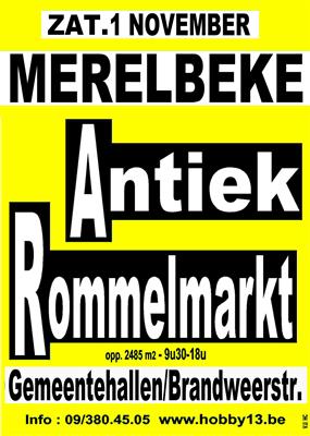 Antiek & Rommelmarkt te Merelbeke