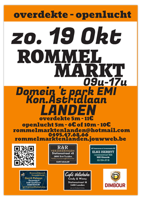 Rommelmarkt EMI 't Park Landen 