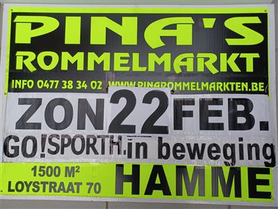 PINA'S JAARLIJKSE ROMMELMARKTEN HAMME ( BIJ ST-NIKLAAS )
