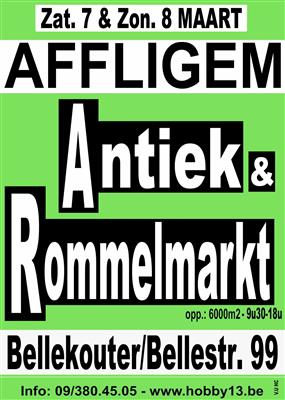 Antiek & Rommelmarkt te Affligem