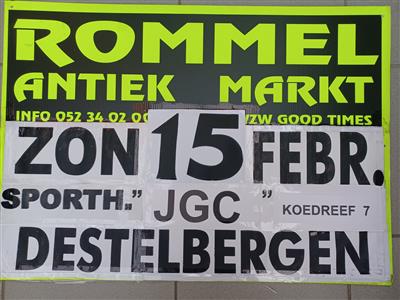 VZW Good Times 1ste Rommelmarkt in Destelbergen