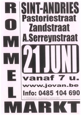 Rommelmarkt Sint-Andries - Org. JOVAN