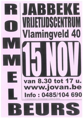 Rommelbeurs Jabbeke - Org. JOVAN