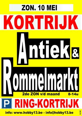 Antiek & Rommelmarkt te Kortrijk