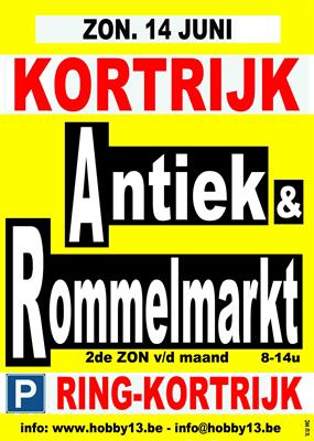 Antiek & Rommelmarkt te Kortrijk
