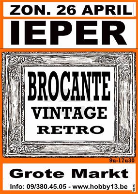 Antiek & Rommelmarkt te Ieper