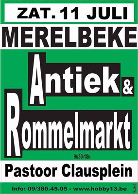 Antiek & Rommelmarkt te Merelbeke