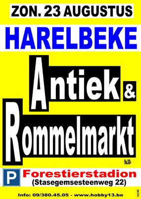 Antiek & Rommelmarkt te Harelbeke