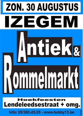 Antiek & Rommelmarkt te Izegem