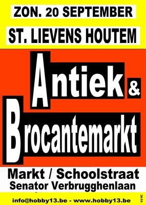 Antiek & Rommelmarkt te Sint-Lievens-Houtem