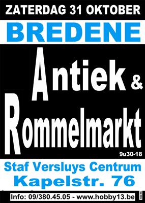 Antiek & Rommelmarkt te Bredene