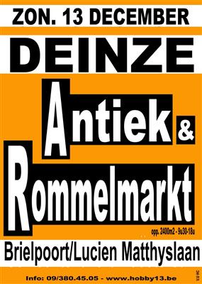 Antiek & Rommelmarkt te Deinze