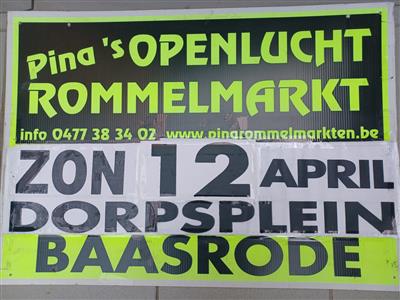 PINA'S JAARLIJKSE OPENLUCHTROMMELMARKTEN BAASRODE ( DENDERMONDE )